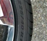 Alu felge 19” rupe 5x120, 4 kom