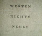 IM WESTEN NICHTS NEUES ERICH MARIA REMARQUE