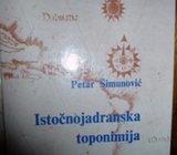ISTOČNOJADRANSKA TOPONIMIJA PETAR ŠIMUNOVIĆ