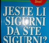 JESTE LI SIGURNI DA STE SIGURNI Saša Petar, Bono Marjanović