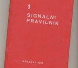 Jugoslavenske željeznice Signalni pravilnik Beograd 1978
