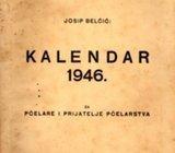 Kalendar 1946 : za pčelare i prijatelje pčelarstva
