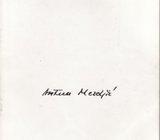Katalog ANTUN MEZDJIĆ : RETROSPEKTIVNA IZLOŽBA ( 1907 - 1981 )