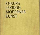 KNAURS LEXIKON MODERNER KUNST - MUNCHEN ZURICH