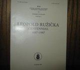 LEOPOLD RUŽIČKA CENTENNIAL 1887 - 1987