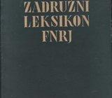 ZADRUŽNI LEKSIKON FNRJ A-Ž , 1956.GZH