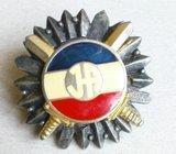 +JNA, vojna metalna oznaka za kapu 1991/1992