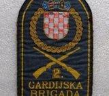 PLATNENA OZNAKA HV -2.GARDIJSKA BRIGADA