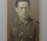 WWII Njemačka Pješadija Original Foto Prsna oznaka i traka 14,5x 9