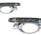 Mercedes Benz W204 2007-1011 LED dnevna svjetla krom smok