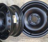 Čelične felge 14” rupe 4x100, 2 kom. Renault Clio