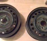 Čelične felge 15' rupe 4x100, 4 kom. sa ratkapama, Opel, 499 kn