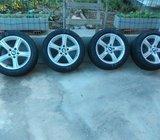 BMW felge + gume Bridgestone 225/50/17 zimska 4 kom