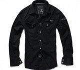 BRANDIT URBAN SLIM FIT KOŠULJA / BLACK