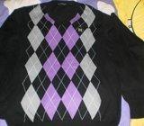 Muški pleteni pulover nenošeni vel L