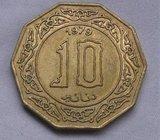 ALGERIA 10 DINARS 1979