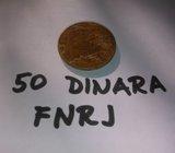 Stara kovanica 50 dinara FNRJ
