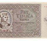 5.000 kn 1943. UNC