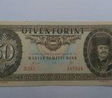50 Forint Madarska **aUNC**