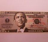 FANTAZIJSKA NOVČANICA FEDERAL OBAMA NOTE 2014 UNC