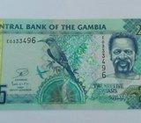 GAMBIA 25 DALASIS 2013 GODINA UNC