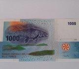 KOMORES 1 000 FRANCS 2005 GODINA UNC