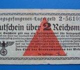 +Njemačka, treći rajh, 2 marke, logorski novac 1939-1945