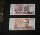 Novčanice Kambodža / Cambodia 100 & 500 riels 2014.UNC