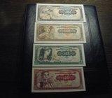 SFRJ KOMPLET SET 1963 SPECIMEN-UNC