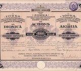 dionica 1.000 dinara; 