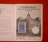 ULOŽNICA PRVE HRVATSKE ŠTEDIONICE ZAGREB 1937-1942.GODINA