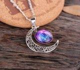 Lančić mjesec i motiv svemira - potpuno nov - 29 kuna