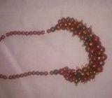 Ogrlica drvene perle