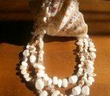 Ogrlica kamen i staklo