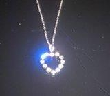 Ogrlica sa Swarovski privjeskom u obliku srca