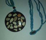 Ogrlica tirkiz elegantno