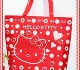 Nova torba za shopping hello kitty crvene boje