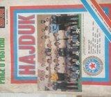 najveci poster hajduk 82 plus karta zvezda hajduk 83