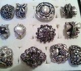 set od 12 metalnih prstena, kvalitetnija bižuterija. sve za 100 kn