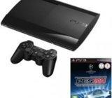 PS3 Super Slim 12GB+PES 14,novo u trgovini,račun i garancija 1 godina