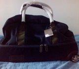 LACOSTE DUFFLE NAVY BLUE