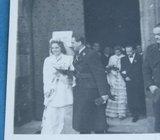 FOTOGRAFIJA NDH-SVADBA USTAŠKOG ČASNIKA U CRKVI SVETOG MARKA