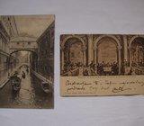 VENEZIA ,OLD POSTCARD - STARE RAZGLEDNICE VENECIJE 2 KOM 1910
