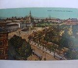 WIEN old postcard 1916. Franzensring und Volksgarten 7584