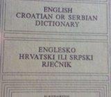 ENGLESKO-HRVATSKO-SRPSKI riječnik (R.Filipović)