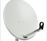 97 TRX - Satelitska antena 97cm, Triax leđa i pribor, boja svijetlo s