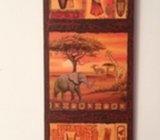 Decoupage slika-Afrika