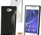 SONY XPERIA M2 TPU GEL SILKONSKE MASKE I ZAŠTITNE FOLIJE !!