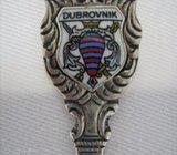 Srebrna žličica sa emajlom DUBROVNIK - SREBRO !!