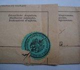 TELEGRAM - BRZOJAVKA 1898.g.RAGUSA - BLATO 1900.godine